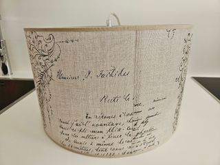 Pantalla lámpara - Estilo Vintage
