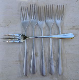 6 tenedor mesa mod ALHAMBRA inoxidables NUEVOS