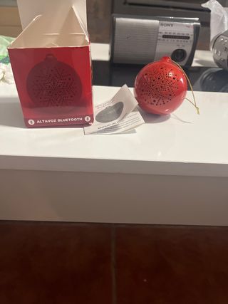 Altavoz Bluetooth Bola Navidad