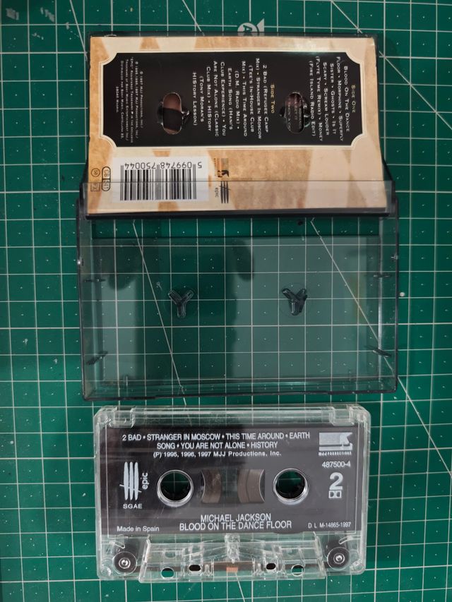 Michael Jackson - Cassete Sangue na Pista de Dança