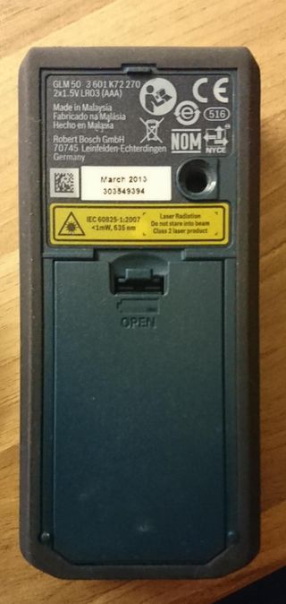 Bosch GLM 50 Professional - Misuratore Laser