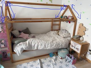 Convierte cama Kura en casita