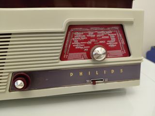 Radio Philips años 50 valvulas - Tocadiscos