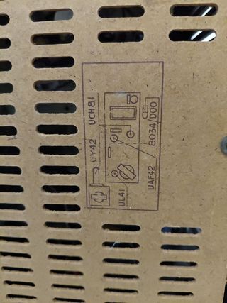 Radio Philips años 50 valvulas - Tocadiscos