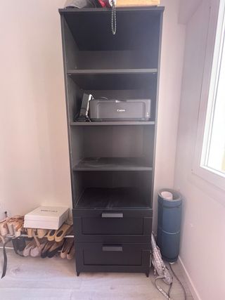 Librería Brimnes negra - IKEA