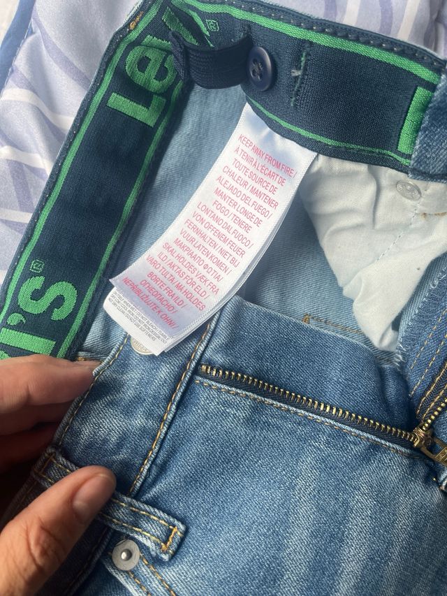 Vaqueros Levis niño, talla 12