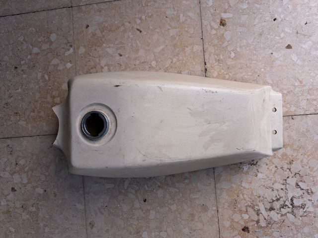 Depósito de fibra nuevo para moto tt cross antigua