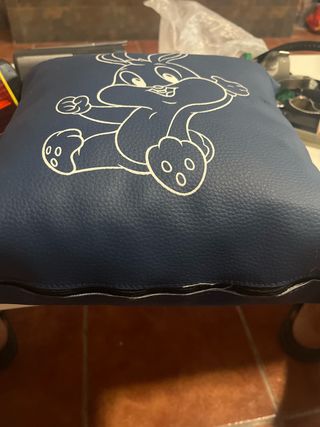Cojín infantil Bugs Bunny azul