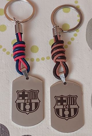 COLGANTE DEL BARCELONA DE ACERO 