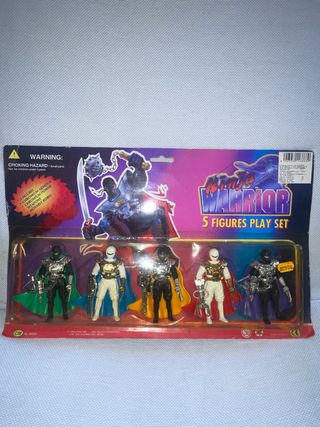 Ninja Warrior - 5 figure retrò molto rare 1995