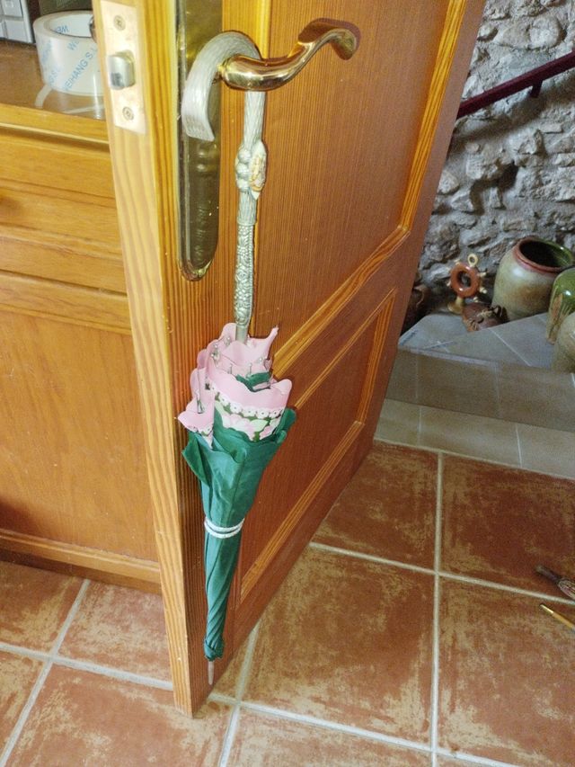 Paraguas de paseo de coleccionismo.