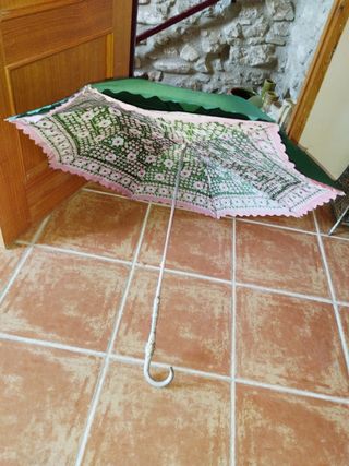Paraguas de paseo de coleccionismo.
