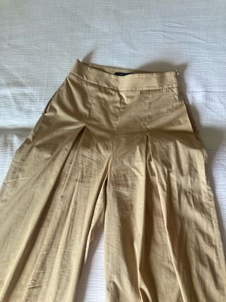 Pantalón ZARA XS Beige