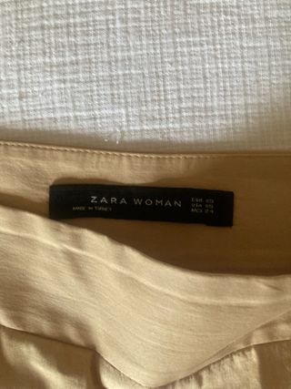Pantalón ZARA XS Beige
