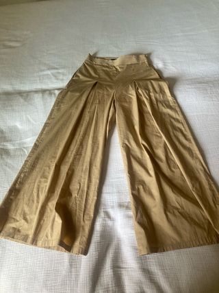 Pantalón ZARA XS Beige