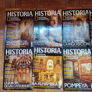 Revistas historia de National Geographic
