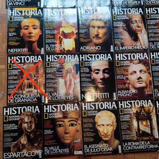 Revistas historia de National Geographic
