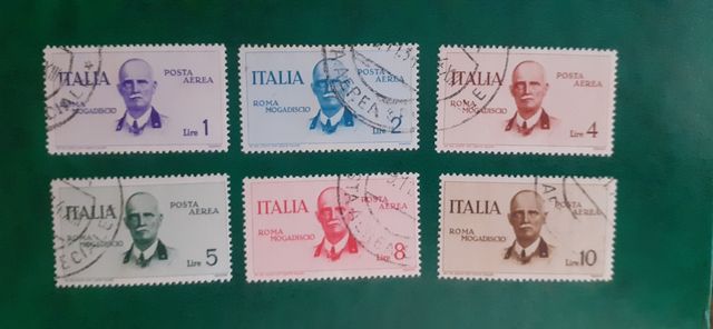 REGNO Italia 1934: volo Roma Mogadiscio- Scontato