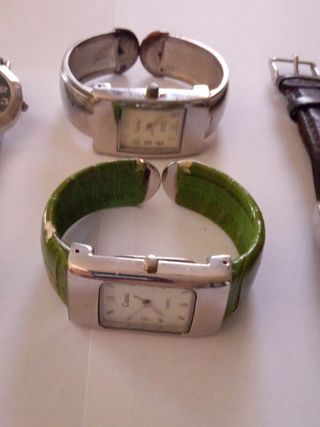 5 Relojes - Pulsera y Bolsillo