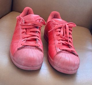 Zapatillas Adidas Superstar rojas