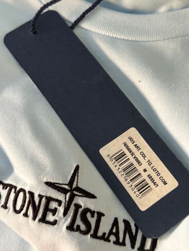Camiseta Stone Island Azul talla M