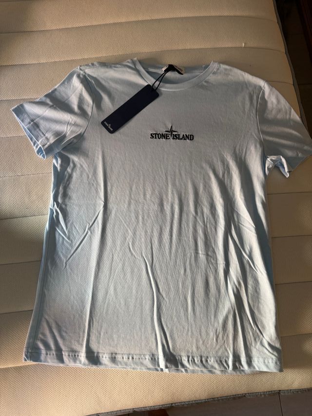Camiseta Stone Island Azul talla M