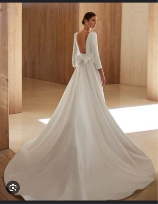 Rosa Clará Arald 2024-2025: Vestido novia