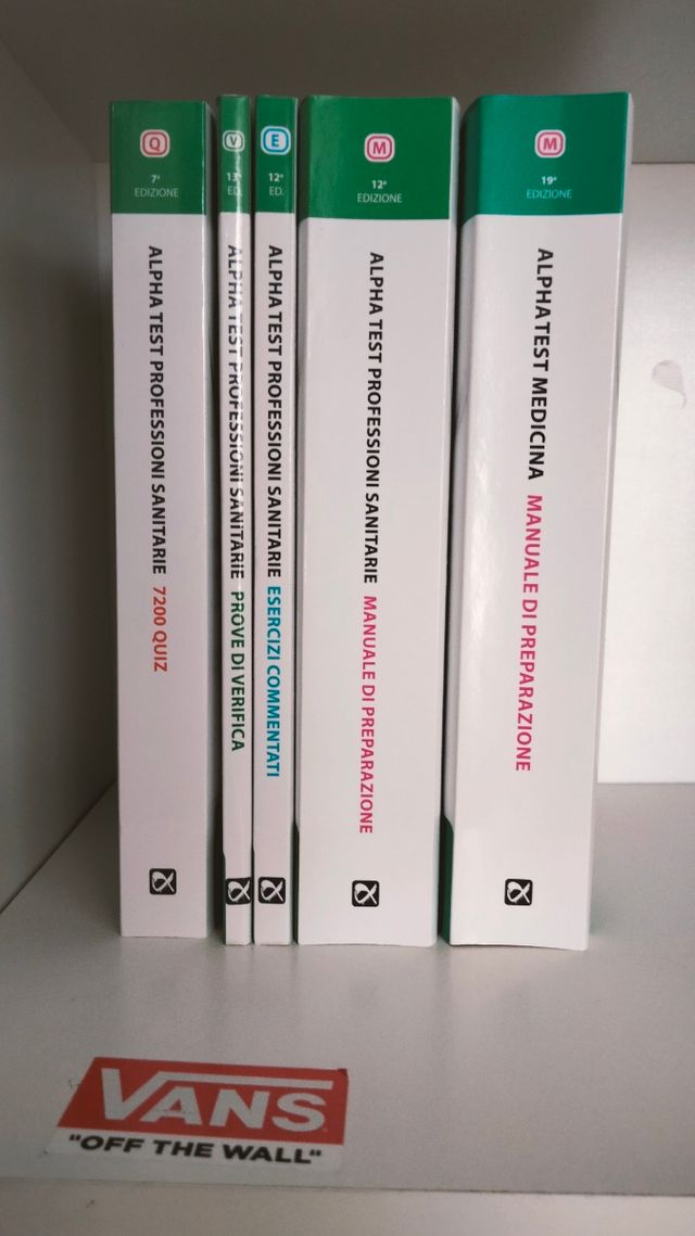 alpha test professioni sanitarie e medicina