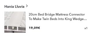 Lote Conector,1protector,4sabanas,2 fundas,180cm