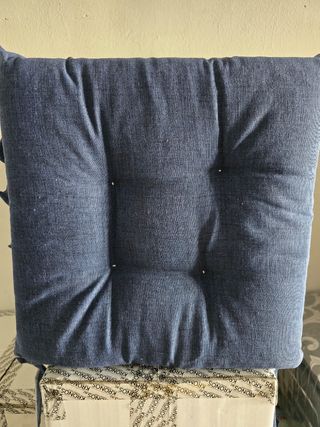 Cuscini seduta blu 