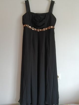 Vestido negro Adolfo Domínguez fiesta