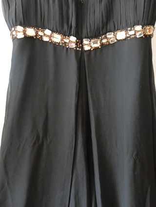 Vestido negro Adolfo Domínguez fiesta
