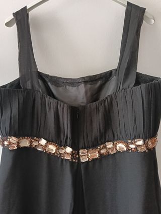 Vestido negro Adolfo Domínguez fiesta