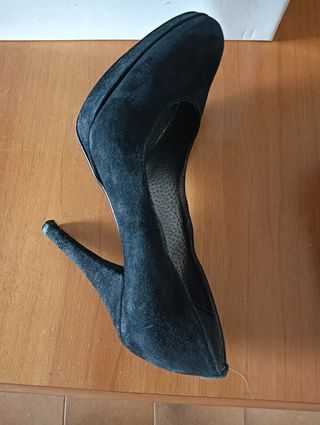 Scarpe donna tacco nero