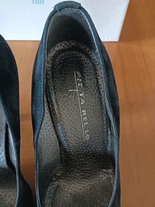 Scarpe donna tacco nero