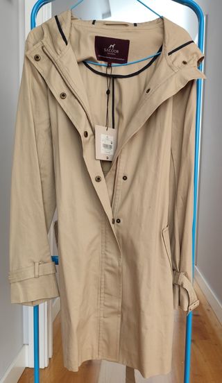 Gabardina con capucha Sacoor M
