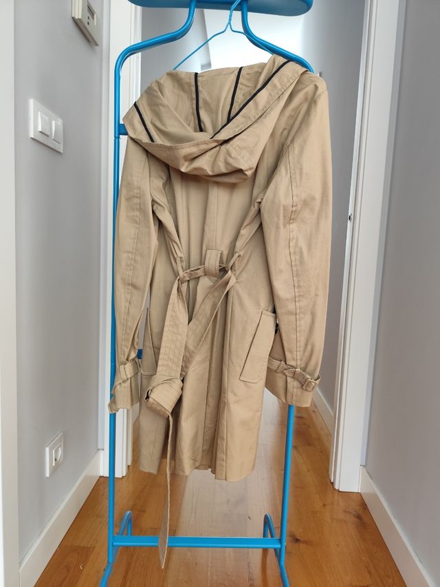 Gabardina con capucha Sacoor M