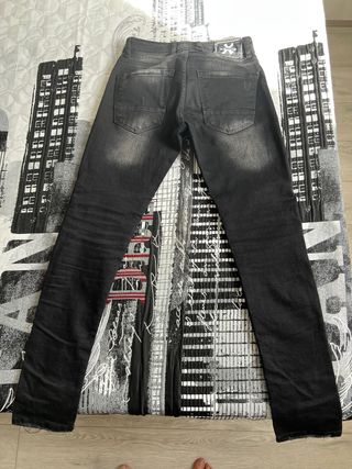 Jeans rotos negros | Talla 36