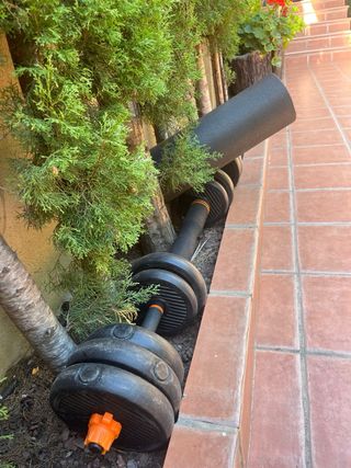 Esterilla yoga + Barra abdominal