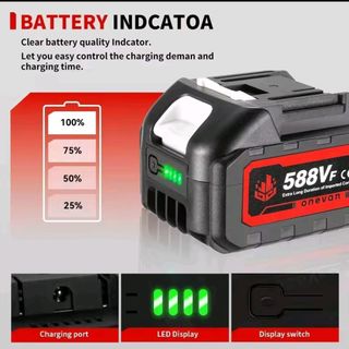 Pistola Impacto 1800nm - 3 Velocidades