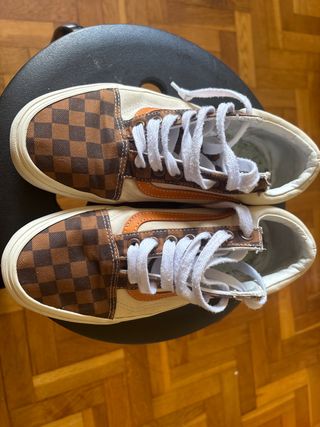 Vans Old Skool Marrón Cuadros