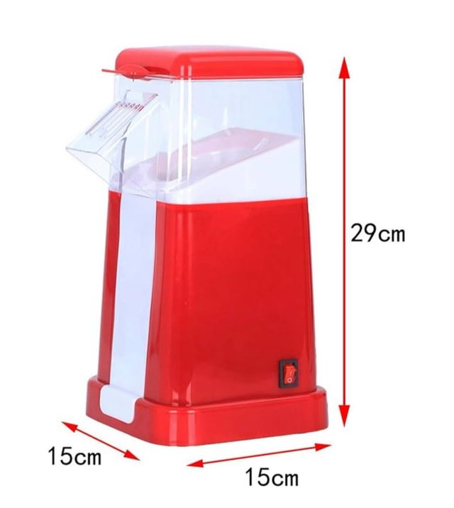 Máquina palomitas - Roja