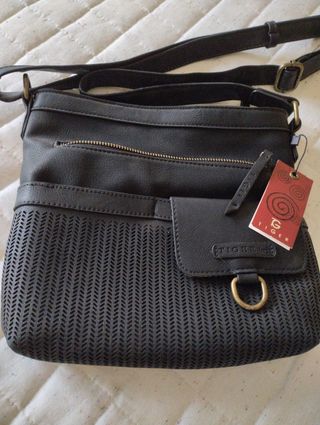 Bolso bandolera Tiger negro