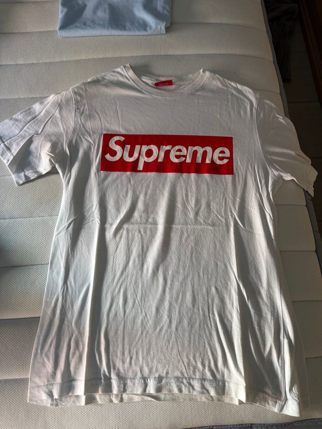 Camiseta Supreme blanca talla M