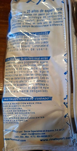 Guantes Rinat Asymétrik - Talla 3