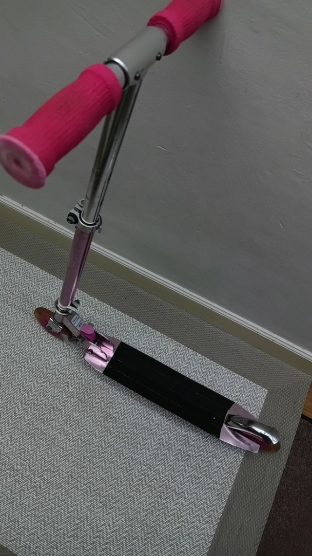 Patinete Infantil Rosa Alumínio