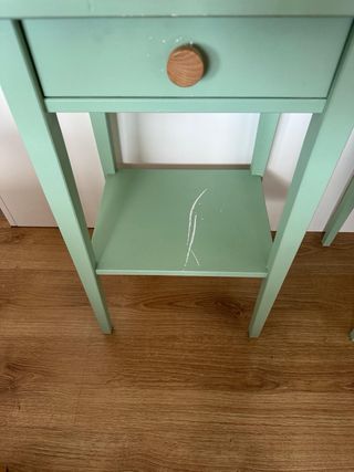 Mesitas noche Hemnes - 2 ud. - Verde