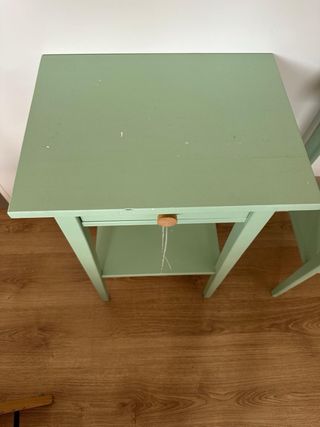 Mesitas noche Hemnes - 2 ud. - Verde