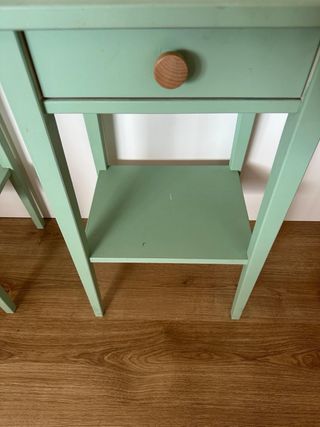 Mesitas noche Hemnes - 2 ud. - Verde