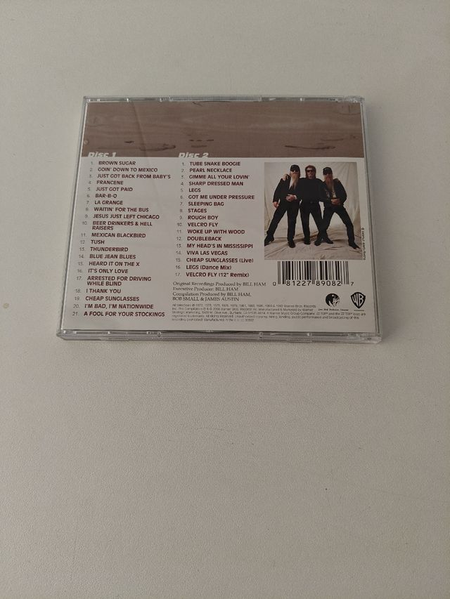 CD Doble ZZ Top: Rancho Texicano